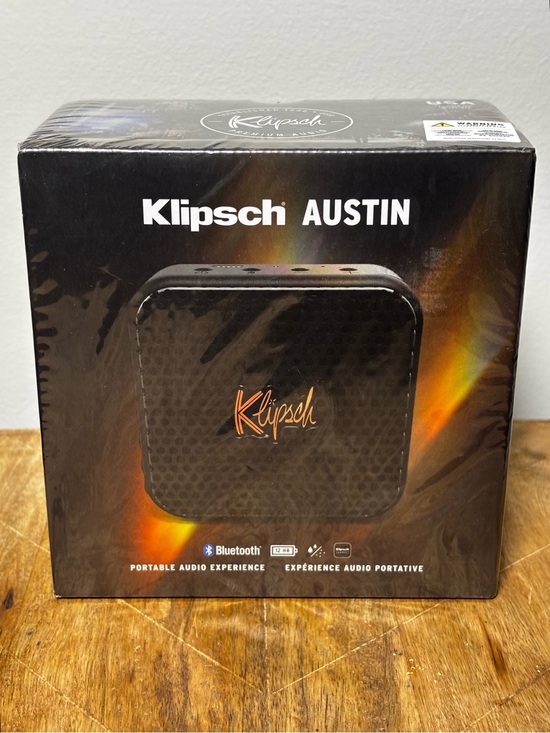 Klipsch Austin Other - NEW/SEALED Klipsch Austin Portable Bluetooth Black Speaker Waterproof IP67